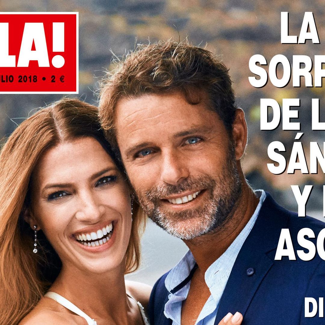 Laura Sánchez y David Ascanio se separan: recordamos su íntima boda de la que sólo ¡HOLA! fue testigo