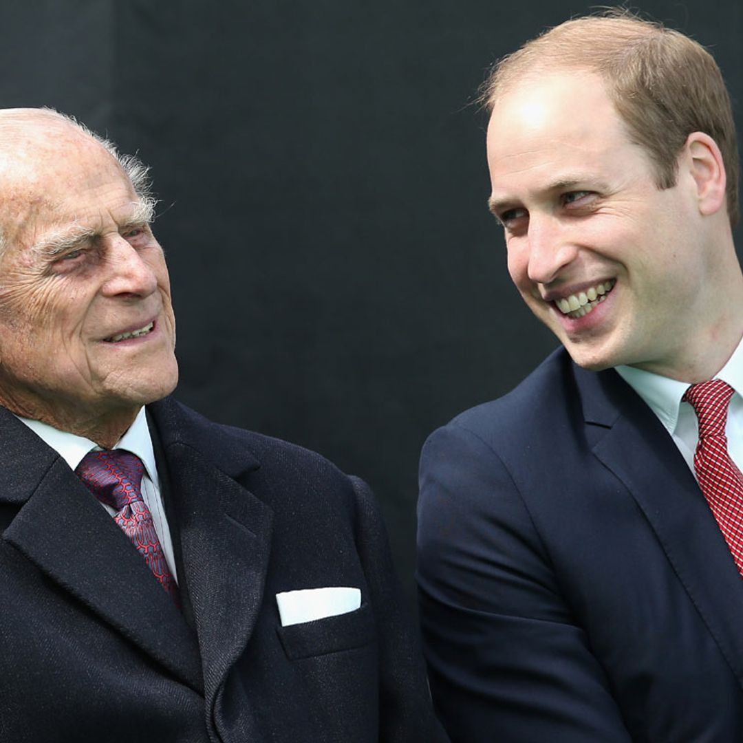El príncipe Guillermo cuenta cómo se encuentra su abuelo, el duque de Edimburgo