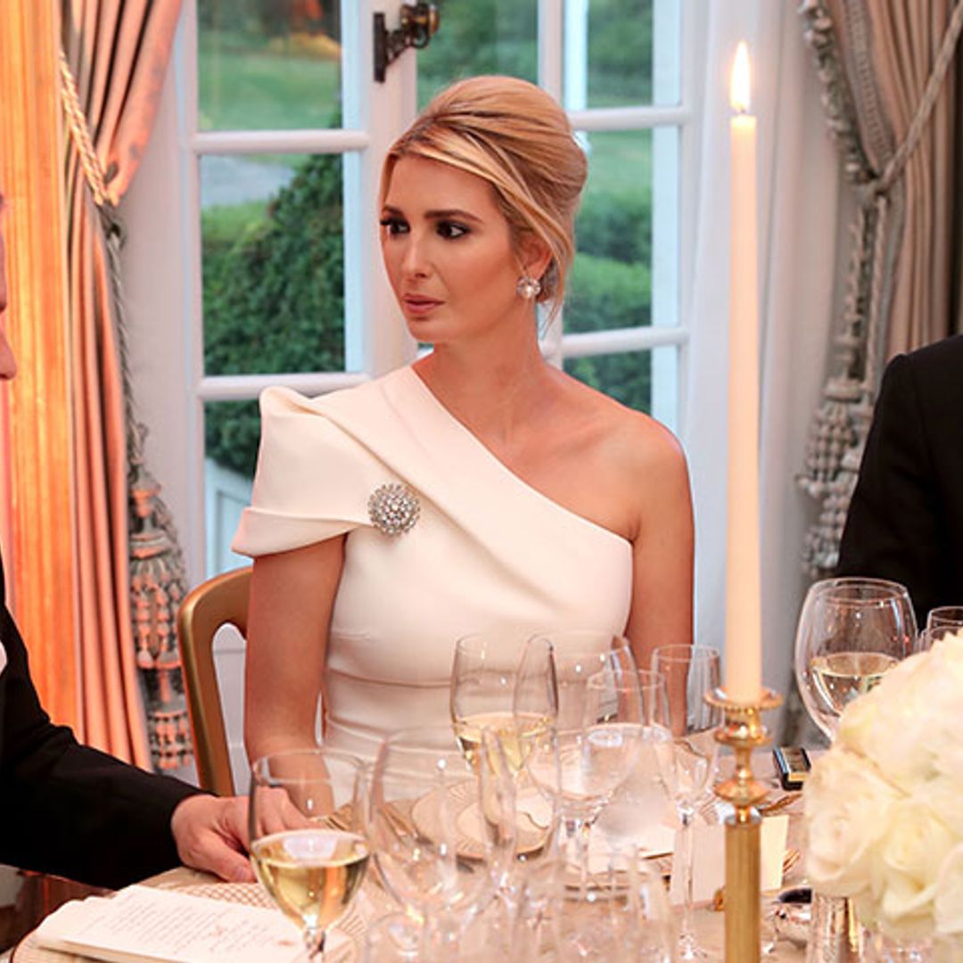 El homenaje de Ivanka Trump a Diana de Gales para su segunda cena en Londres