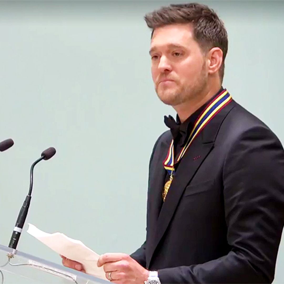 Michael Bublé, al borde del llanto en su primera aparición pública tras la enfermedad de su hijo