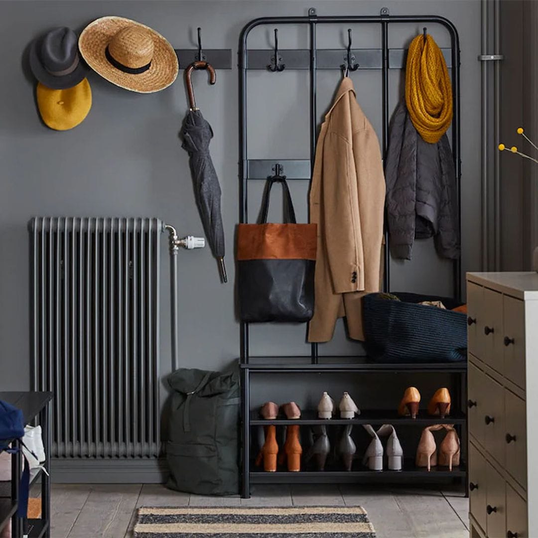 10 ideas de almacenaje para organizar el recibidor de tu casa