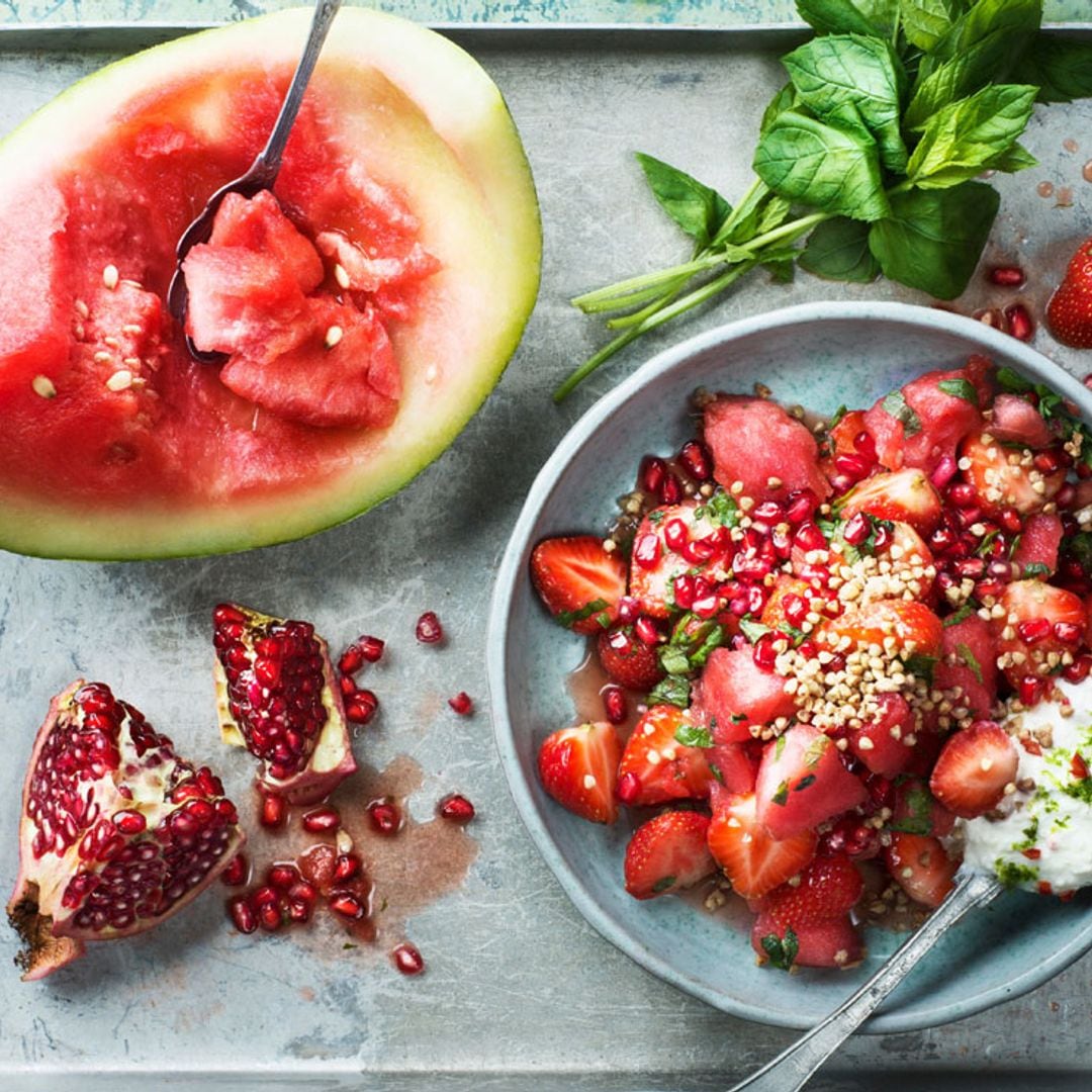 Recetas con sandía… ¡del desayuno a la cena!
