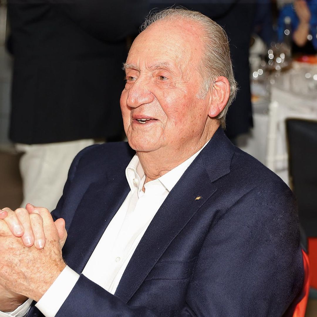 La emoción del rey Juan Carlos en su cumpleaños más especial