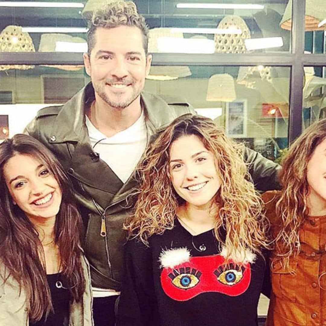 ¡Sorpresa! David Bisbal visita a los concursantes de OT horas antes de la final