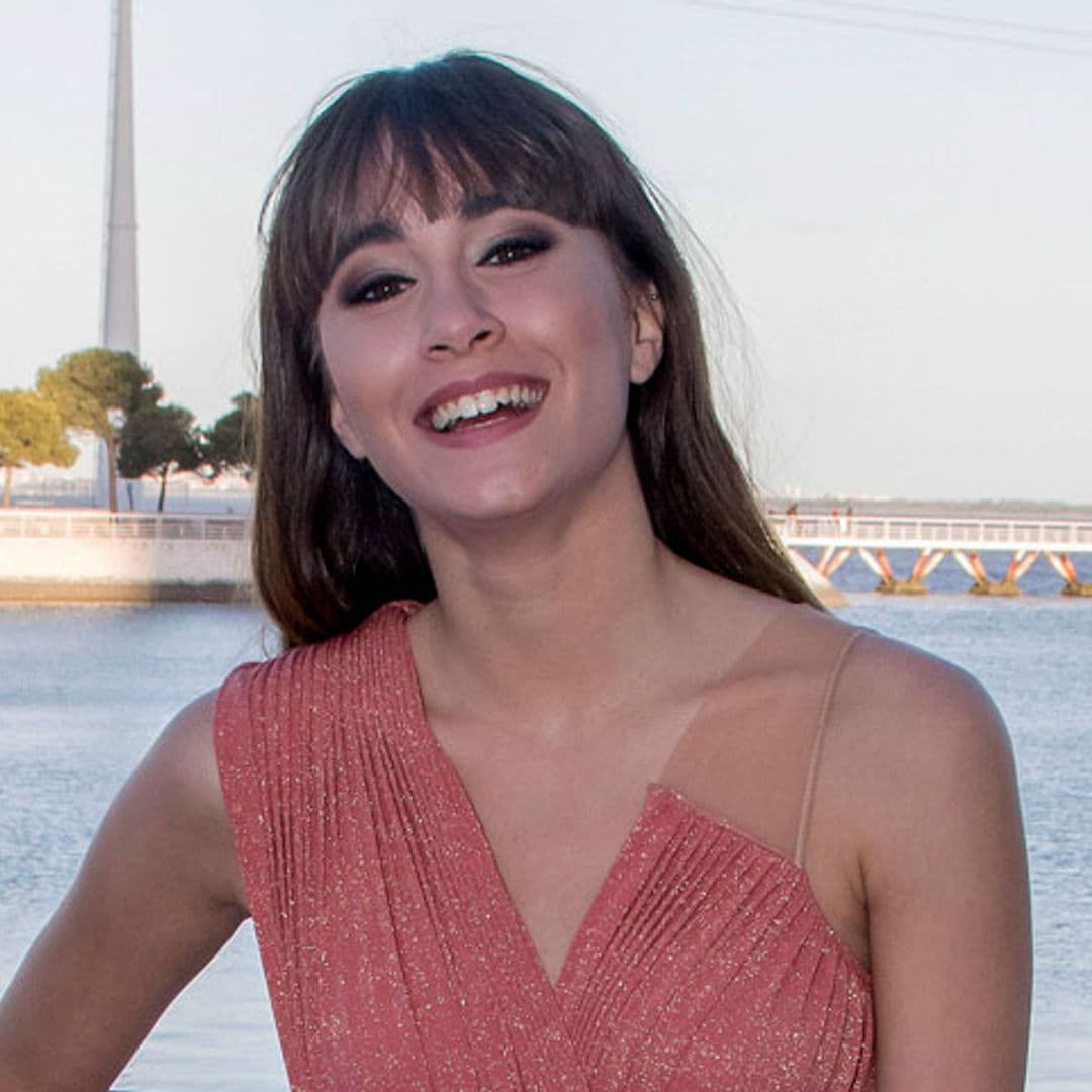 La emotiva despedida de Aitana a un concierto de acabar la gira de 'OT'