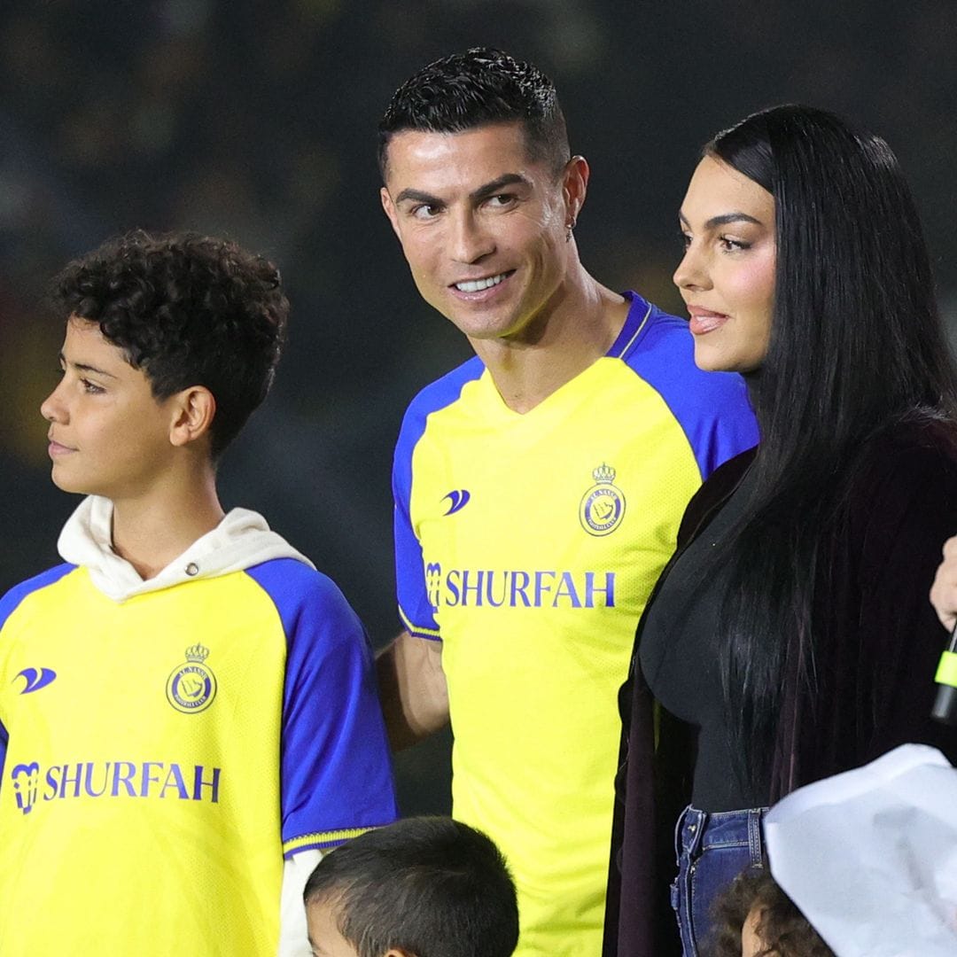 Cristiano Ronaldo y Georgina Rodríguez, los más orgullosos tras el debut de Junior con la selección de Portugal