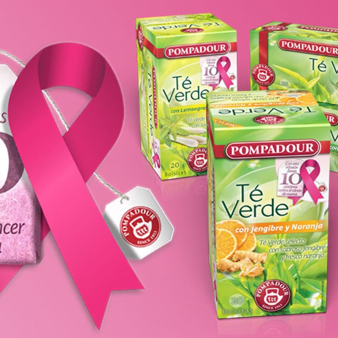 ¡Gran éxito de la campaña de Pompadour contra el cáncer de mama!