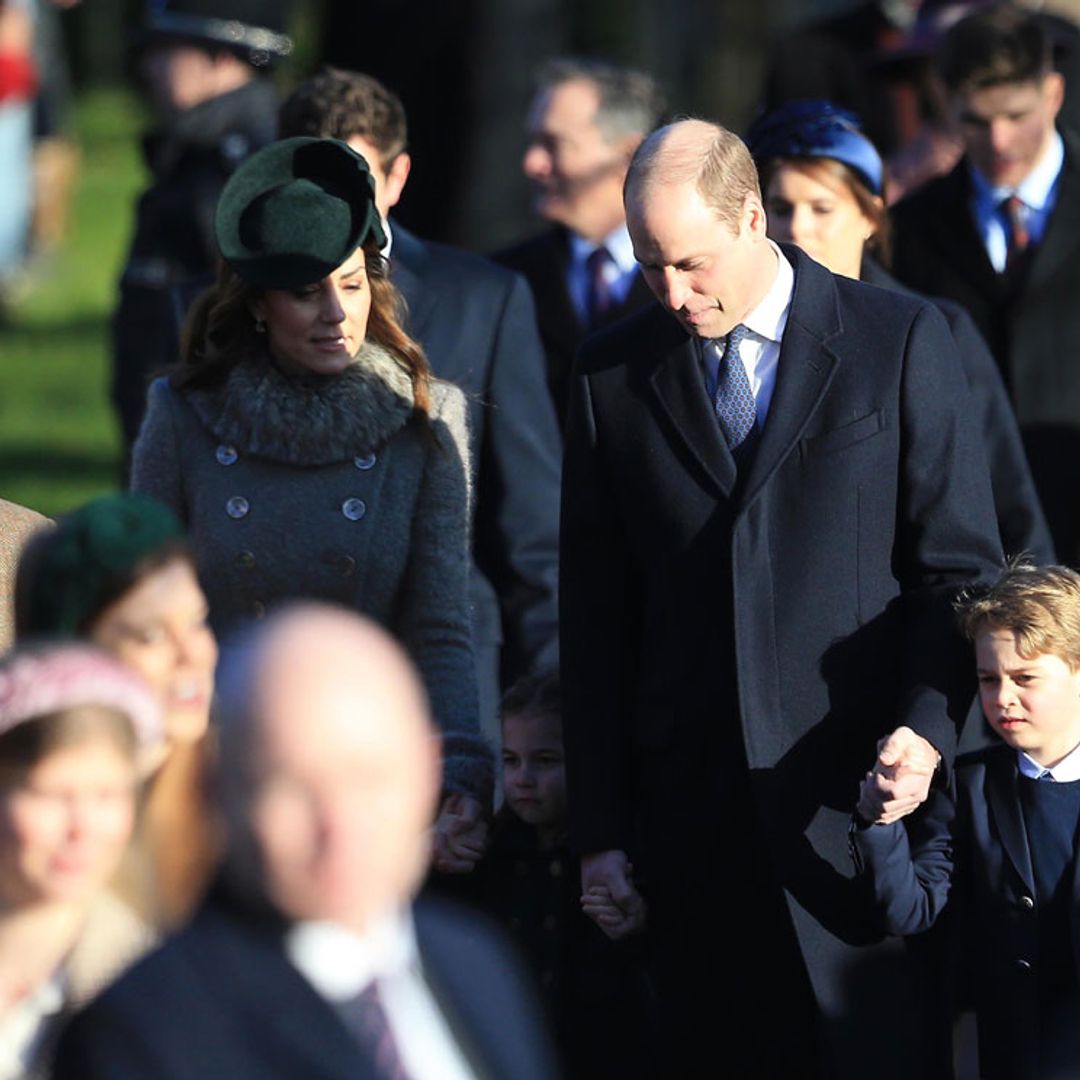 La Familia Real británica se reúne en la misa de Navidad con notables presencias y una ausencia