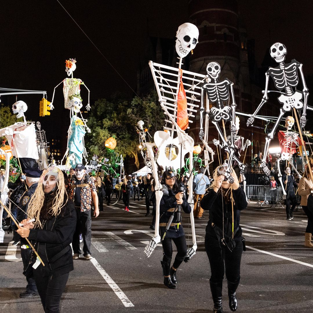 Halloween Parade en la ciudad New York