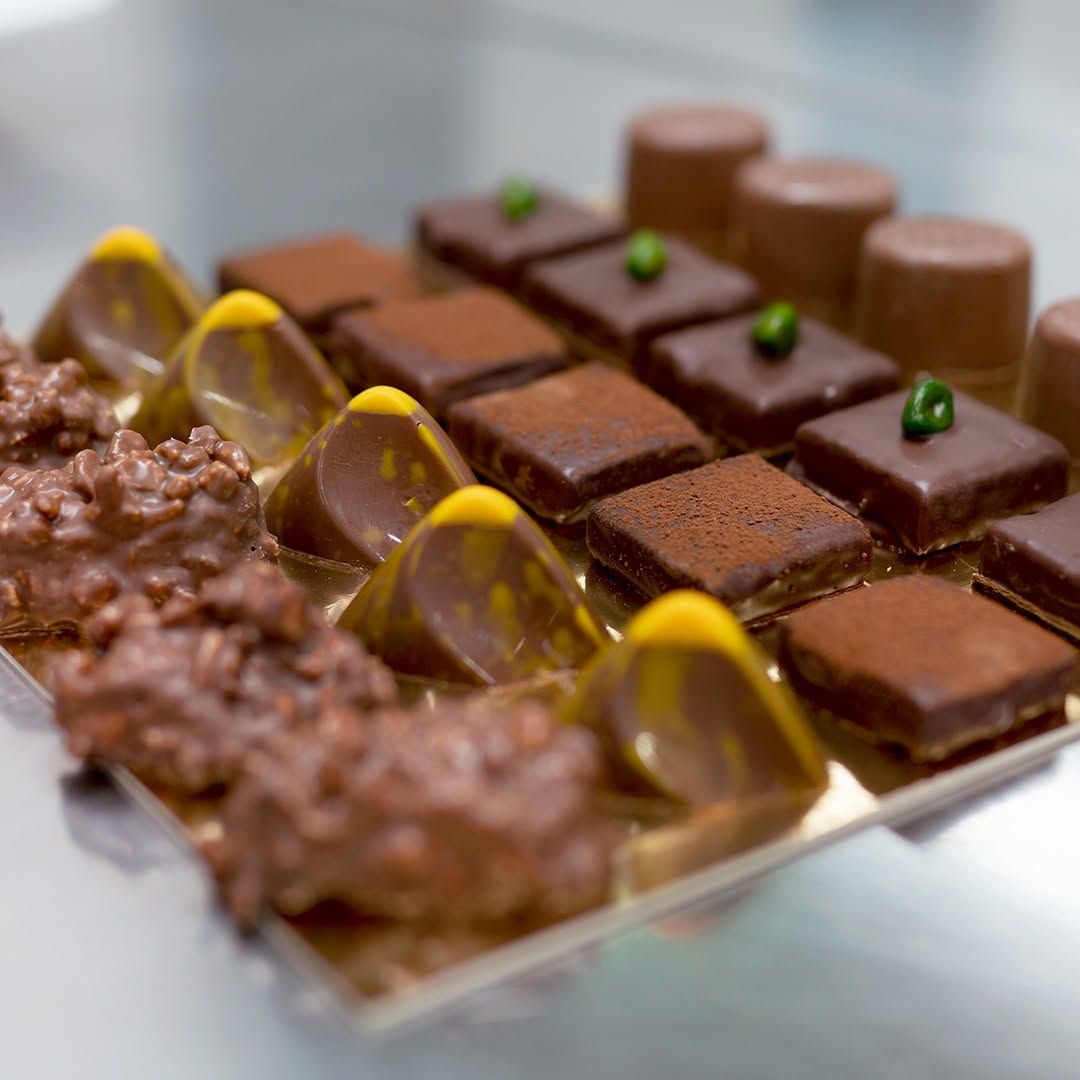Chocolate de la confitería Beschle, Basilea, Suiza