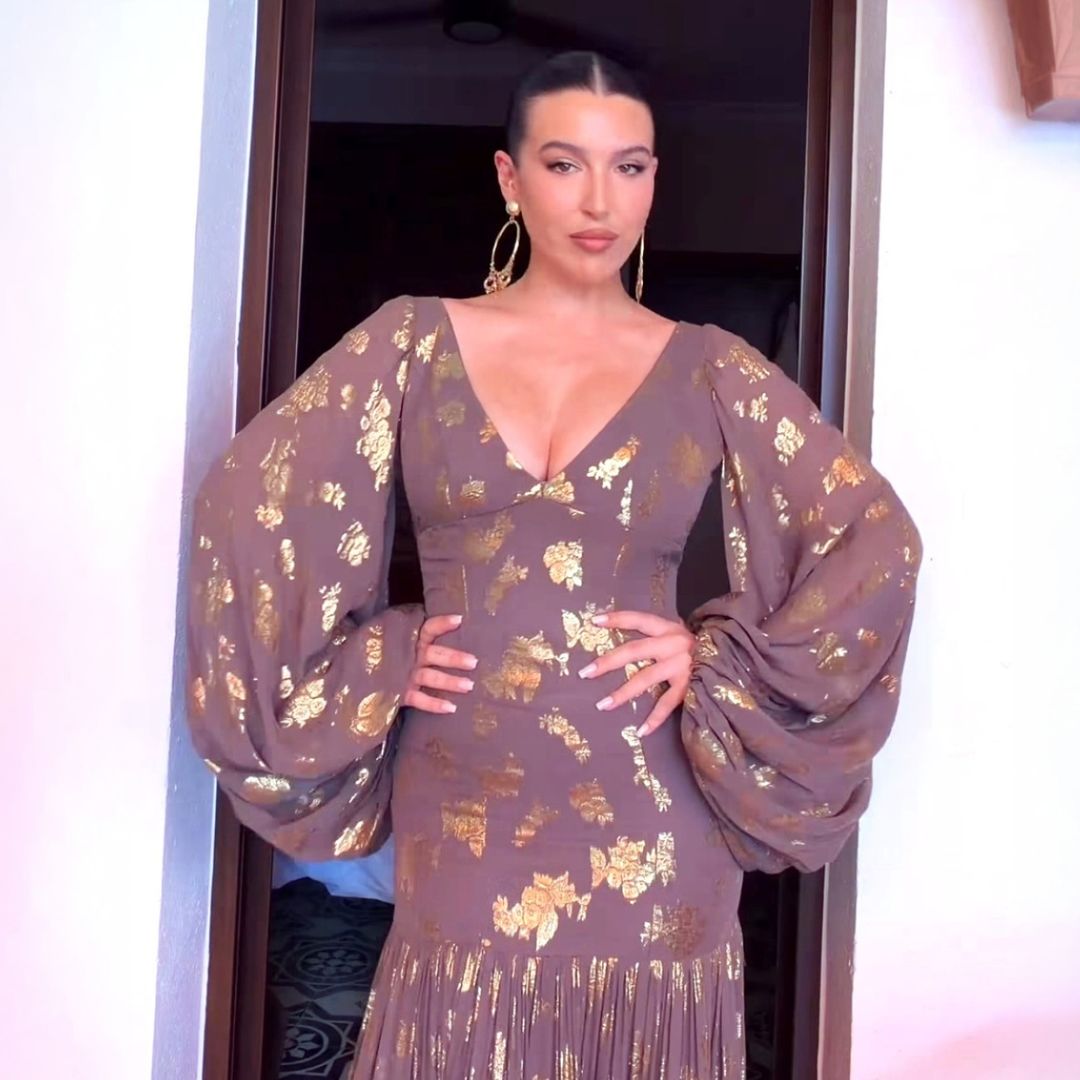 El emotivo homenaje de Alba Díaz a su madre: rescata un vestido flamenco de Vicky Martín Berrocal 14 años después