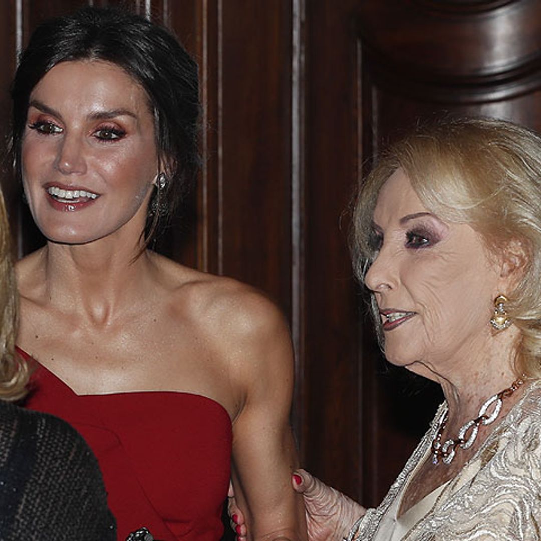 La presentadora argentina Mirtha Legrand cuenta todo sobre su encuentro con la reina Letizia