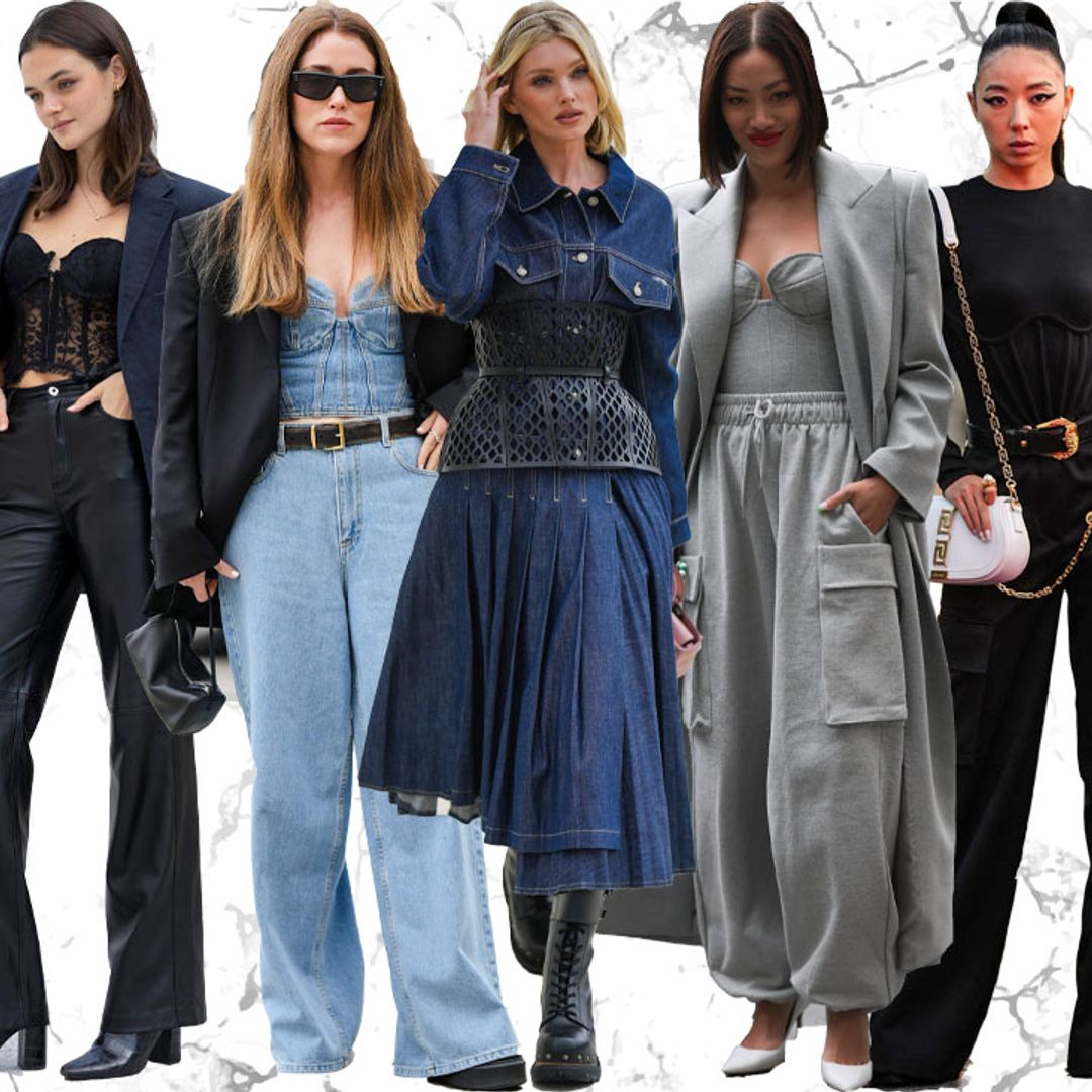 Diez nuevas formas de llevar el corsé y transformar tus looks este otoño-invierno