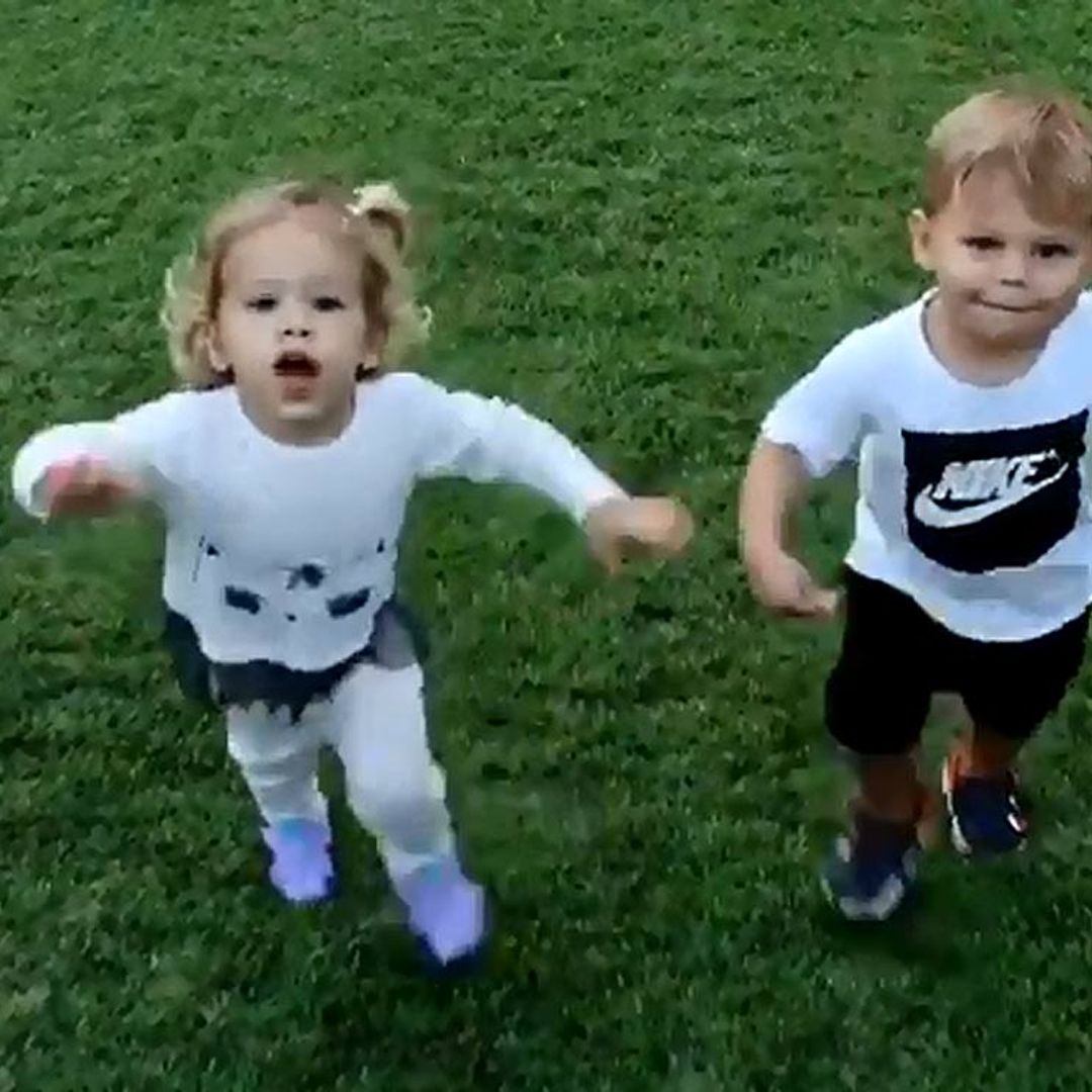 El vídeo de los hijos de Enrique Iglesias que ha derretido a sus tías Ana y Tamara