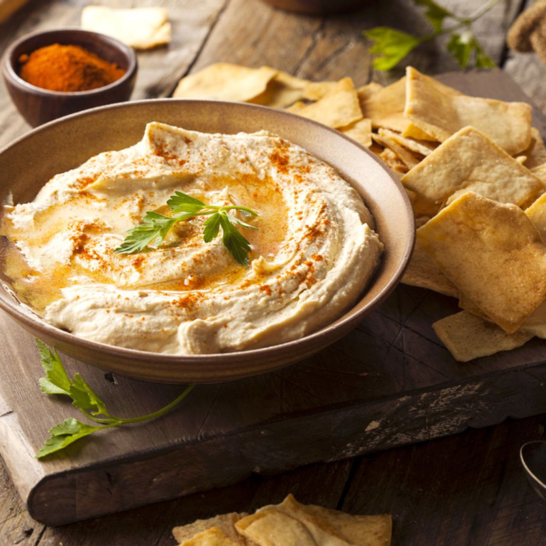 'Dip' de hummus de garbanzos