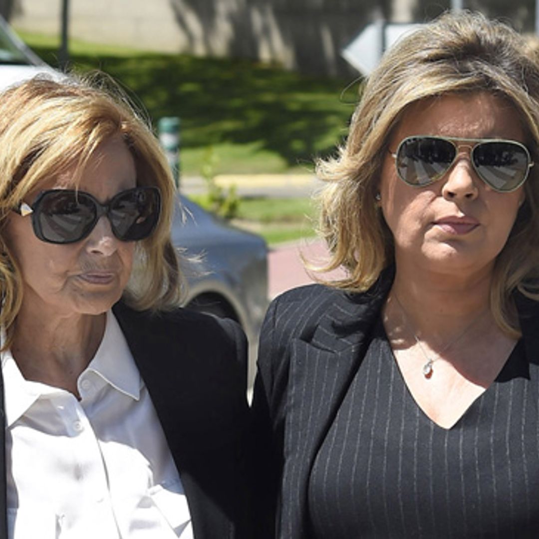 María Teresa Campos y sus hijas, muy afectadas en el velatorio de la hermana de la presentadora