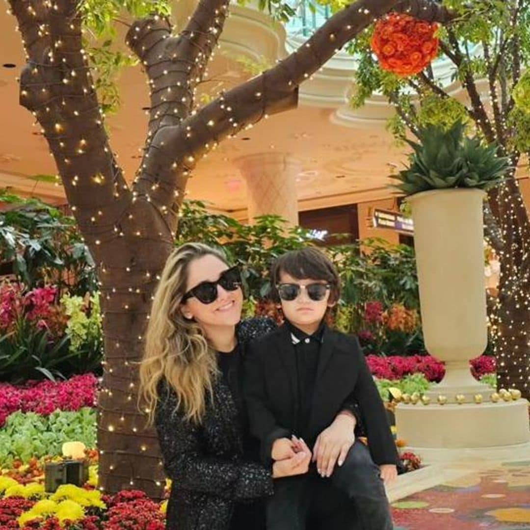 Sherlyn celebra por todo lo alto los cuatro años de su hijo André