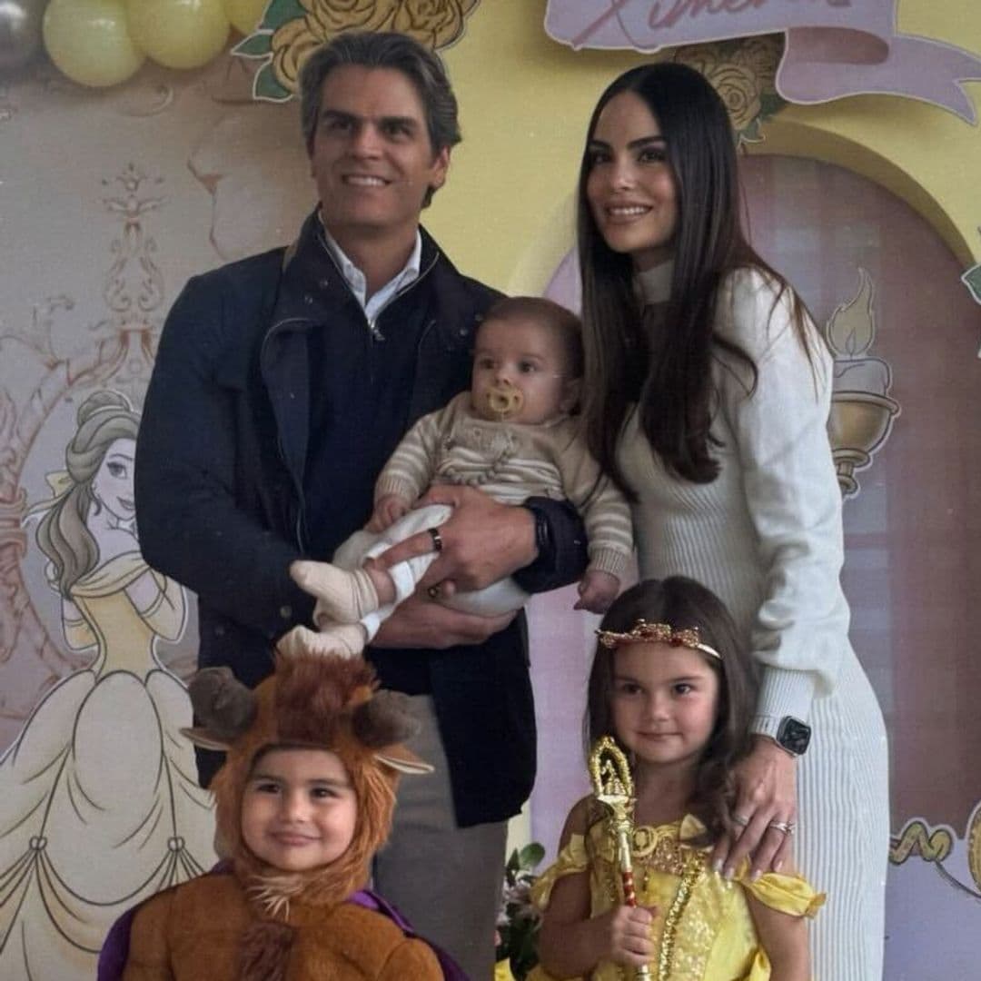 Ximena Navarrete y Juan Carlos Valladares celebran el cumpleaños 4 de su hija Ximena