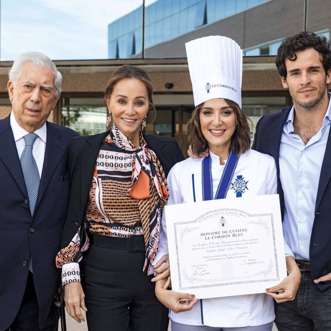Las imágenes de la graduación de Tamara Falcó como chef