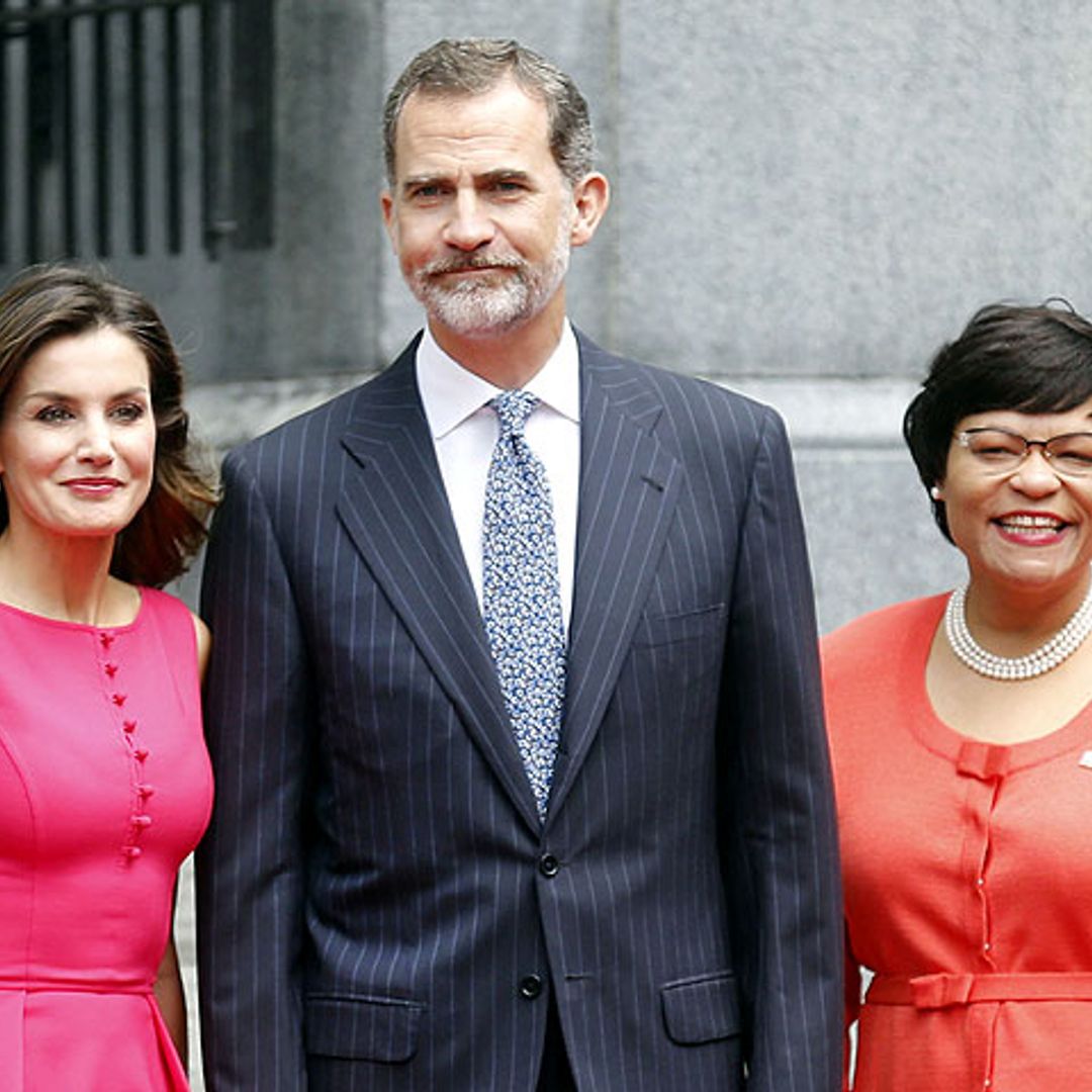 Don Felipe y doña Letizia estrenan su agenda estadounidense