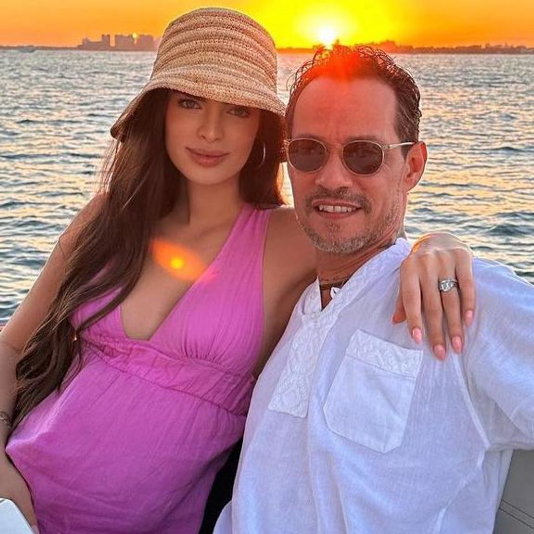 Nadia Ferreira, esposa de Marc Anthony, cumple sus antojos de embarazo con una botana ¡de menos de un dólar!