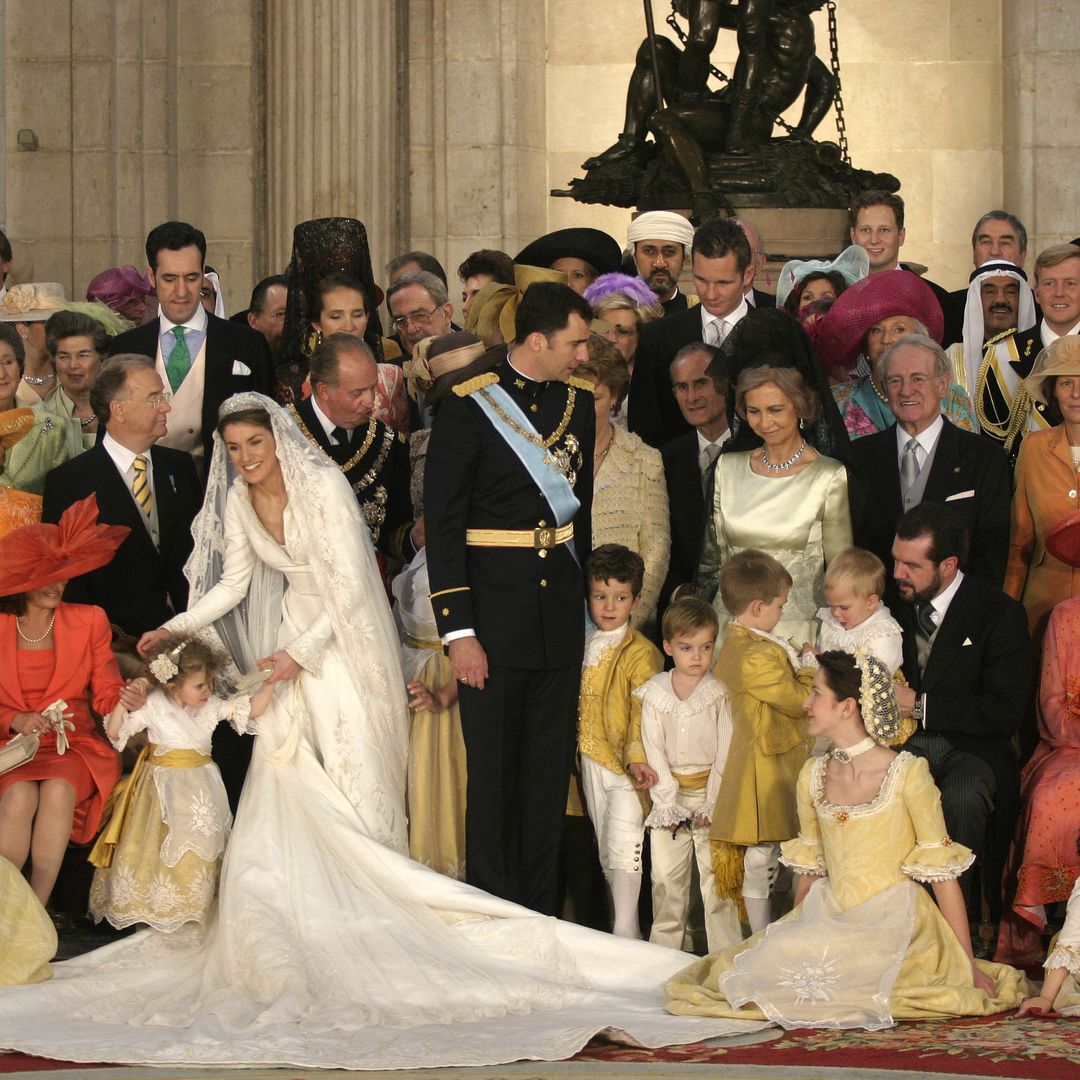 Felipe, príncipe de Asturias, con su esposa, la princesa heredera Letizia