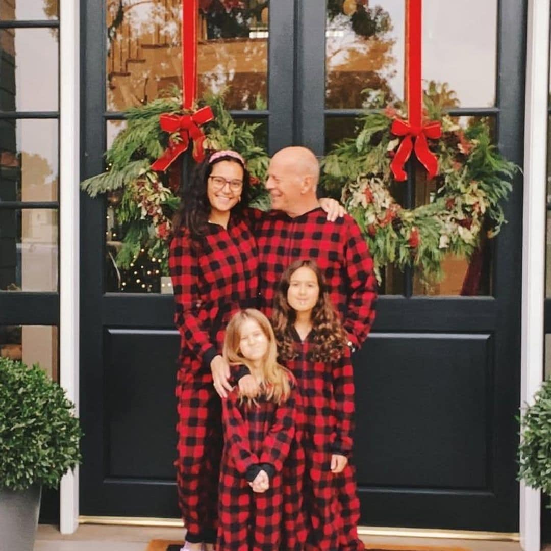 La esposa de Bruce Willis revela cómo se viven las fiestas en casa con la enfermedad del actor