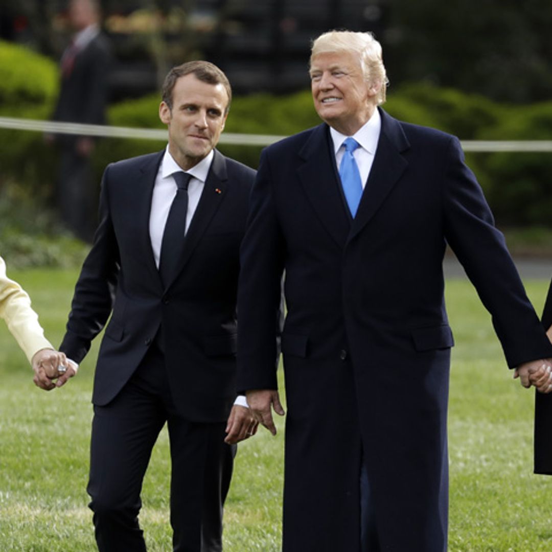 Las imágenes más destacadas y los grandes momentos de la visita de Emmanuel Macron a Estados Unidos