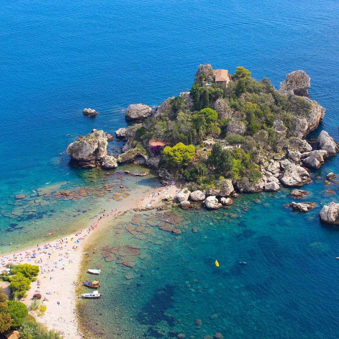 Isola Bella, Taormina, Sicilia, Italia