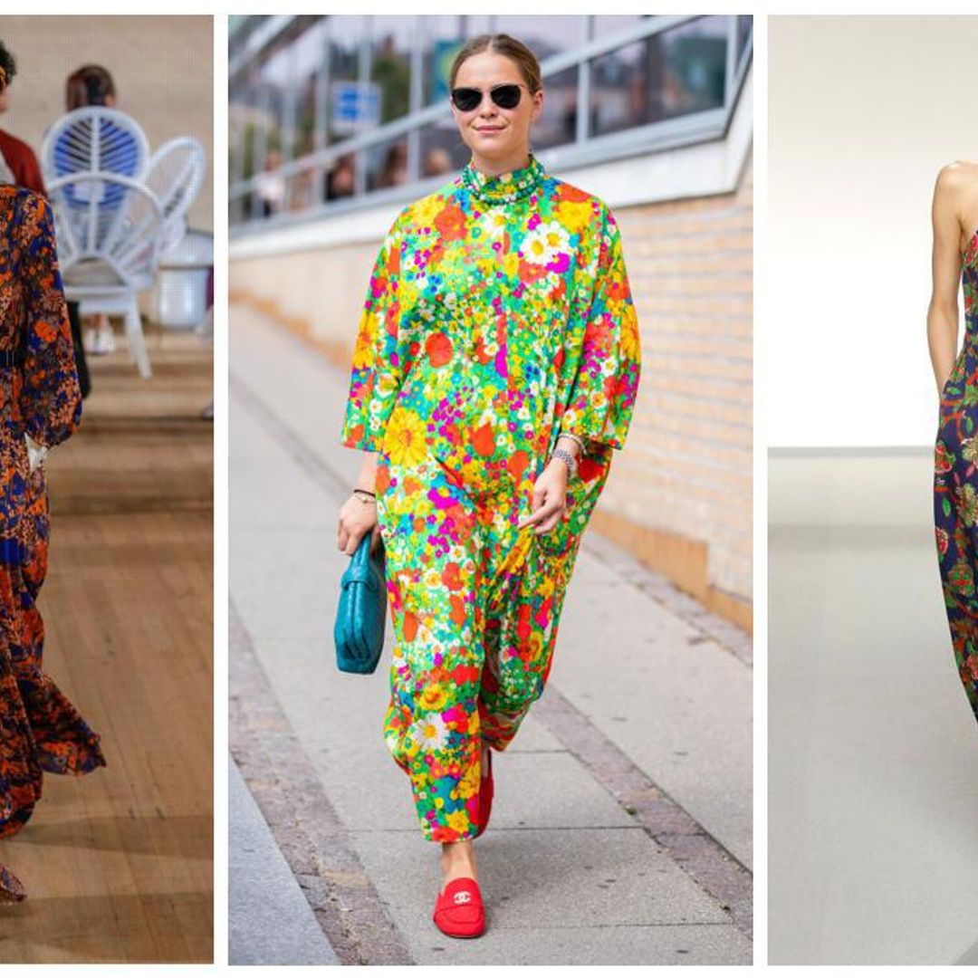 Jumpsuit de flores, el nuevo básico para esta primavera-verano