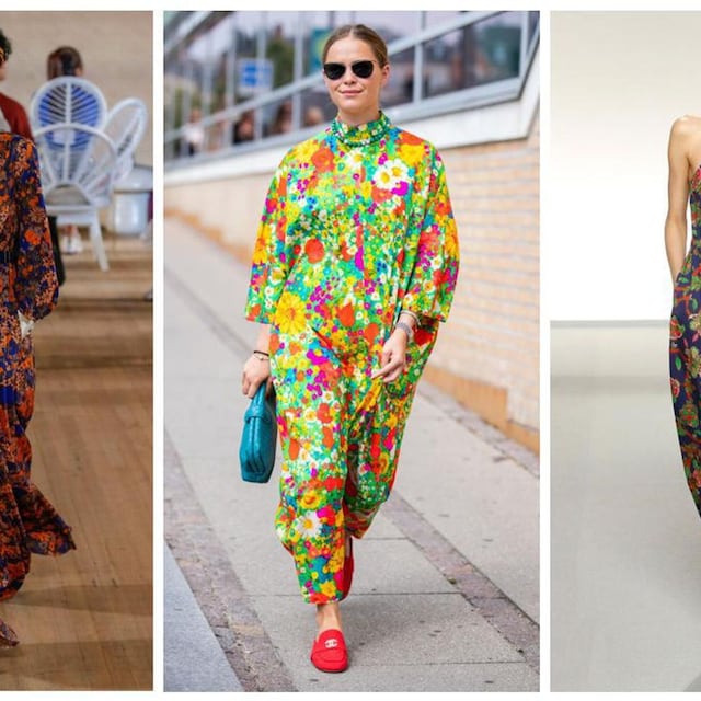 los jumpsuits estampados con flores sententeras est n de moda esta primavera