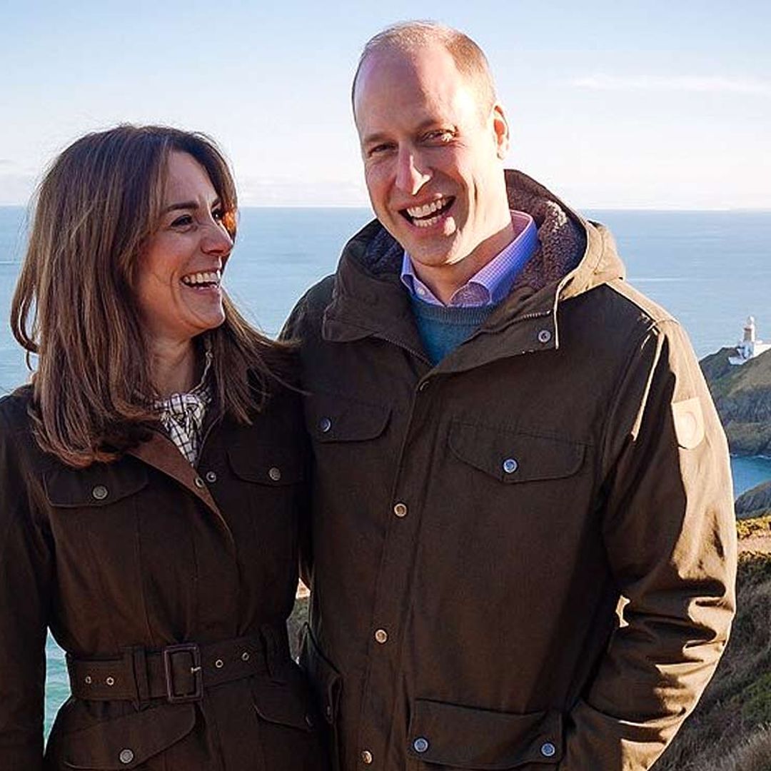 Los duques de Cambridge agradecen el cariño de los irlandeses con una foto inédita