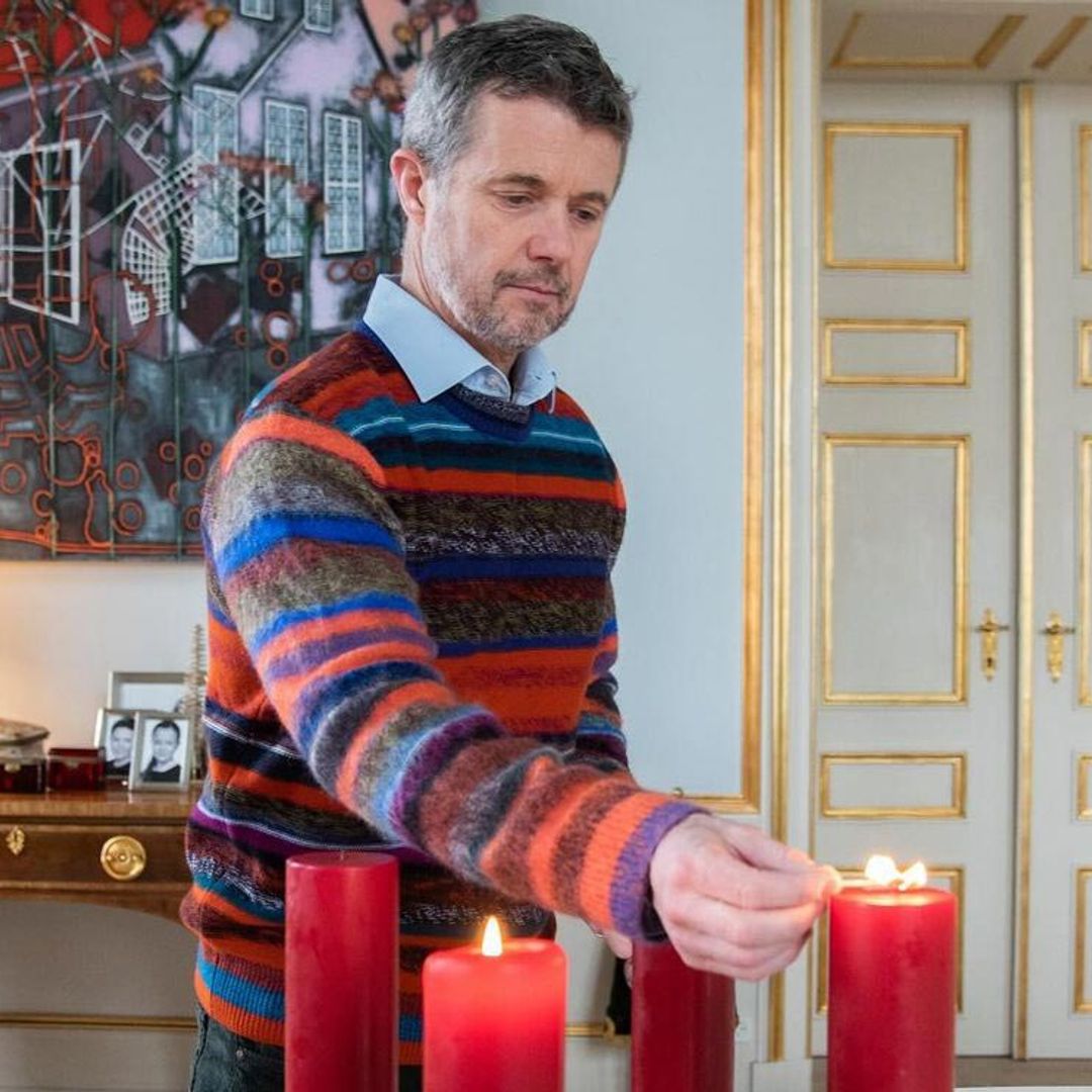 La significativa imagen en solitario con la que Federico de Dinamarca felicita el Adviento