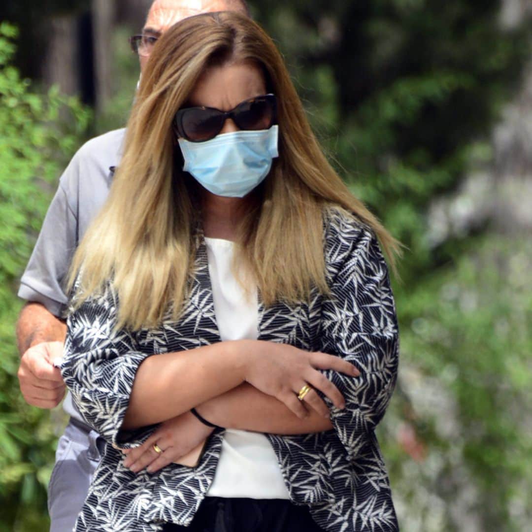 Las palabras de María José Campanario tras la muerte de su suegro, Humberto Janeiro