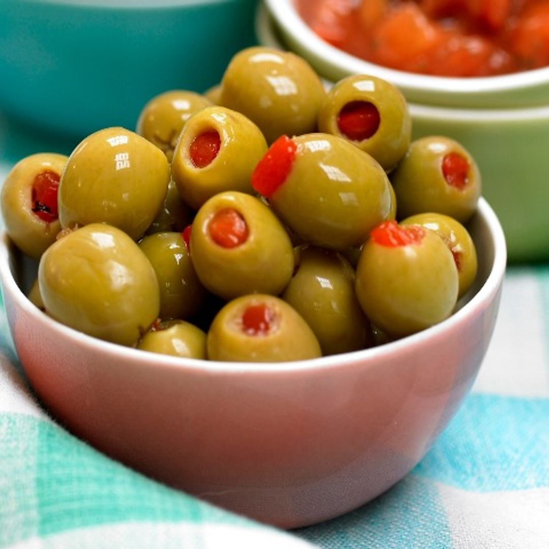 Gordales rellenas de 'vermut' rojo