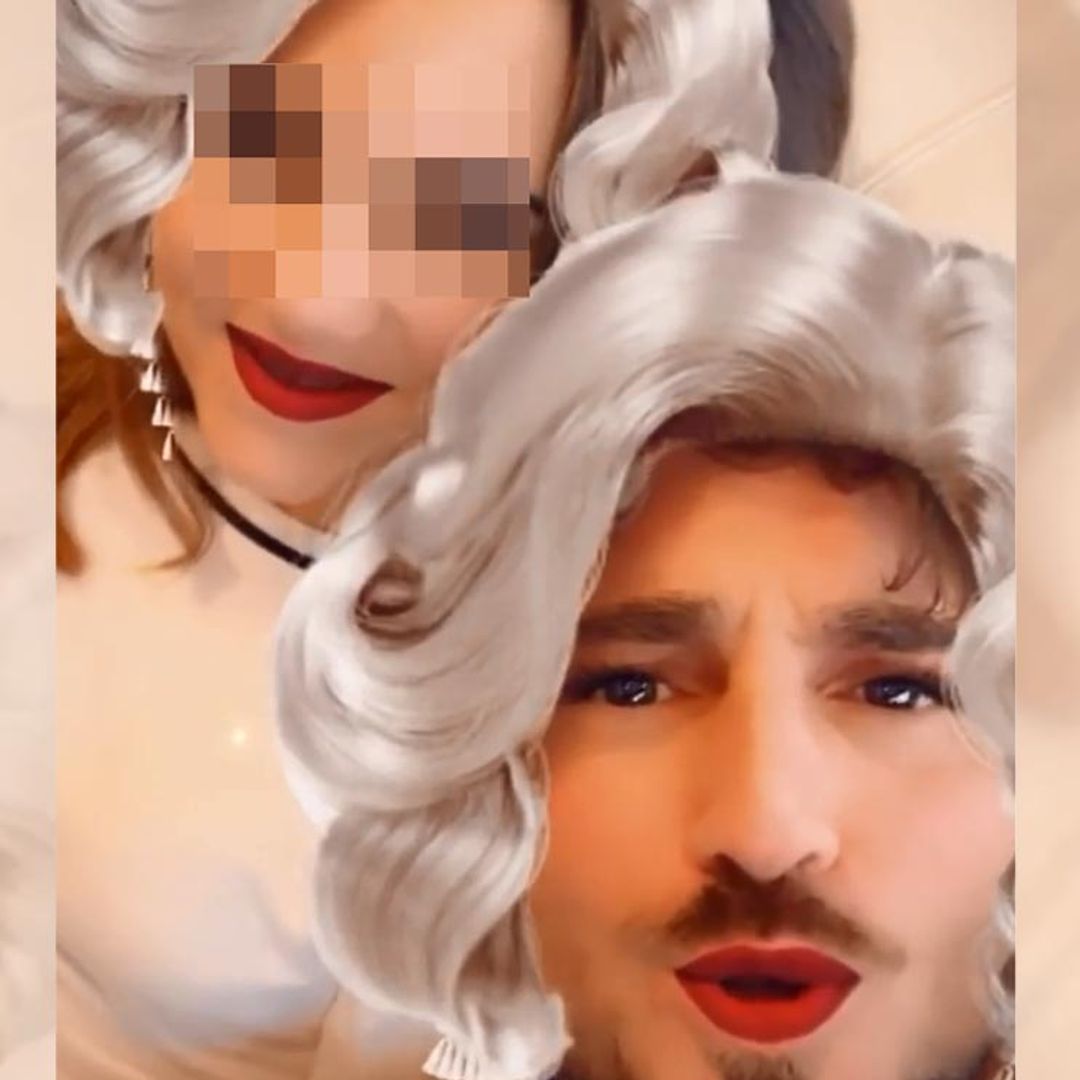 Cantando 'Baby Shark' y jugando con los filtros: la divertida tarde de David Bustamante con su hija