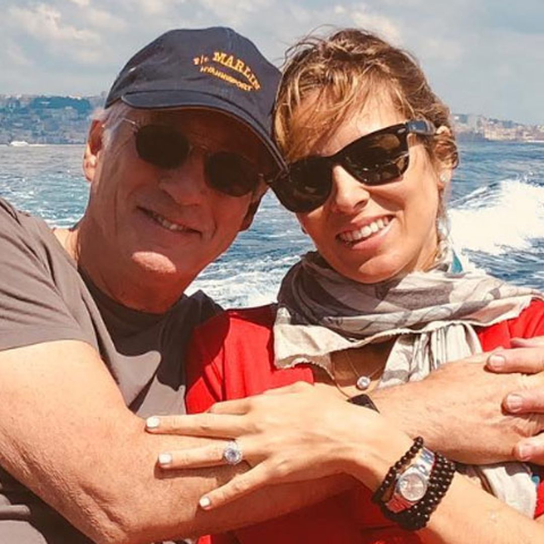 Alejandra y Richard Gere celebran el cumpleaños del actor a la espera del nacimiento de su primer hijo
