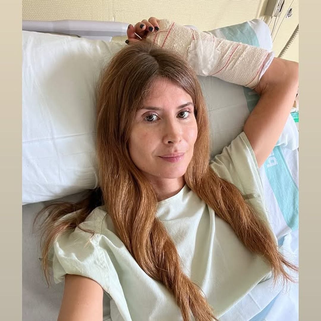 Rebeca Labara reaparece un mes después de la muerte de su marido en accidente: 'Sigo en el hospital'