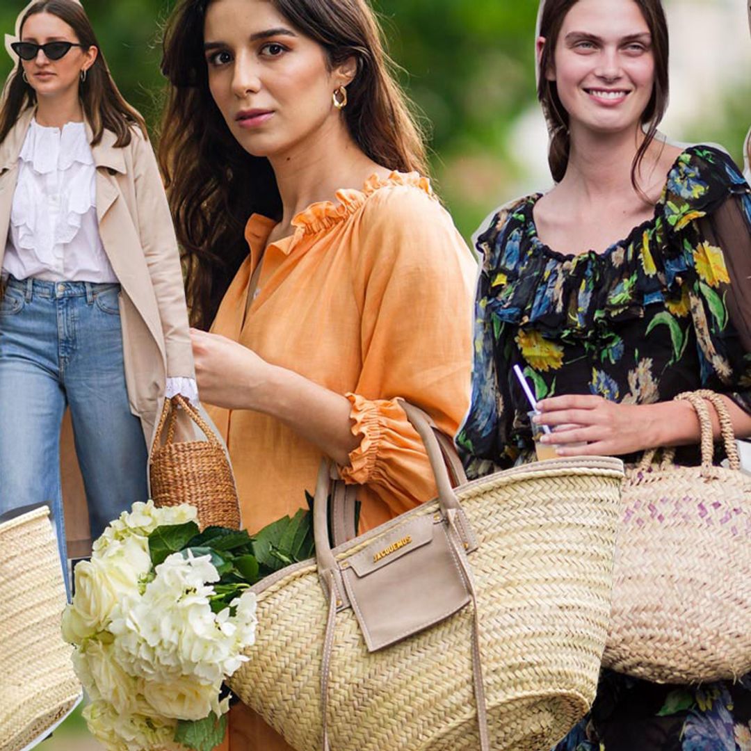 10 formas de llevar el capazo y otros bolsos veraniegos en un look de ciudad
