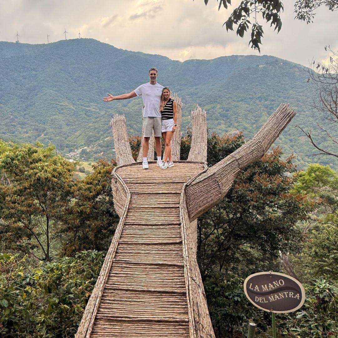 La ruta de Pau Gasol y su mujer por Costa Rica: un sendero entre cafetales, San José y una mesa con sabor local