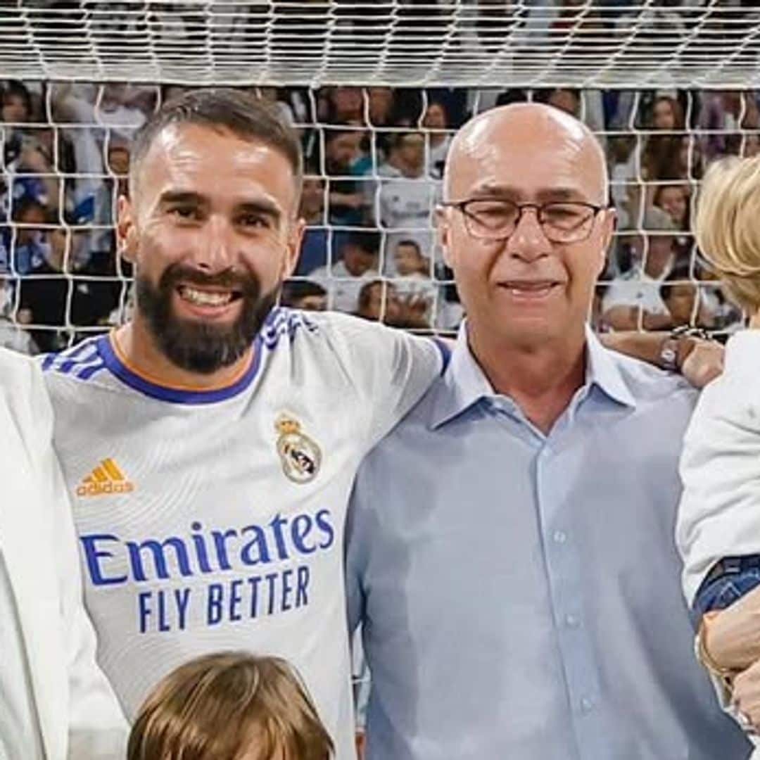 Dani Carvajal, el apoyo más importante de su padre en su día más especial