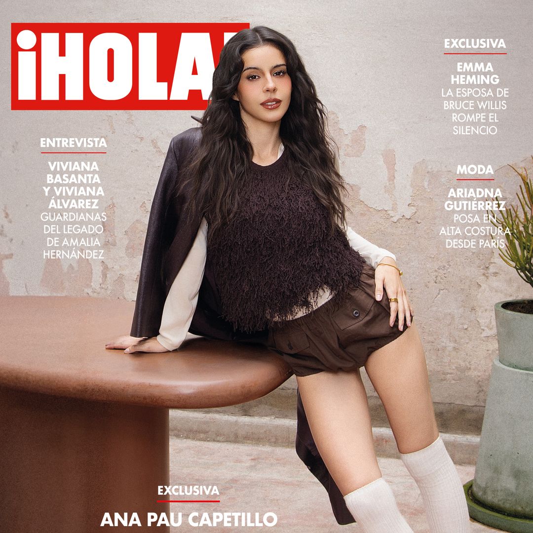 Ana Pau Capetillo en ¡HOLA!: reclama una historia que solo es suya