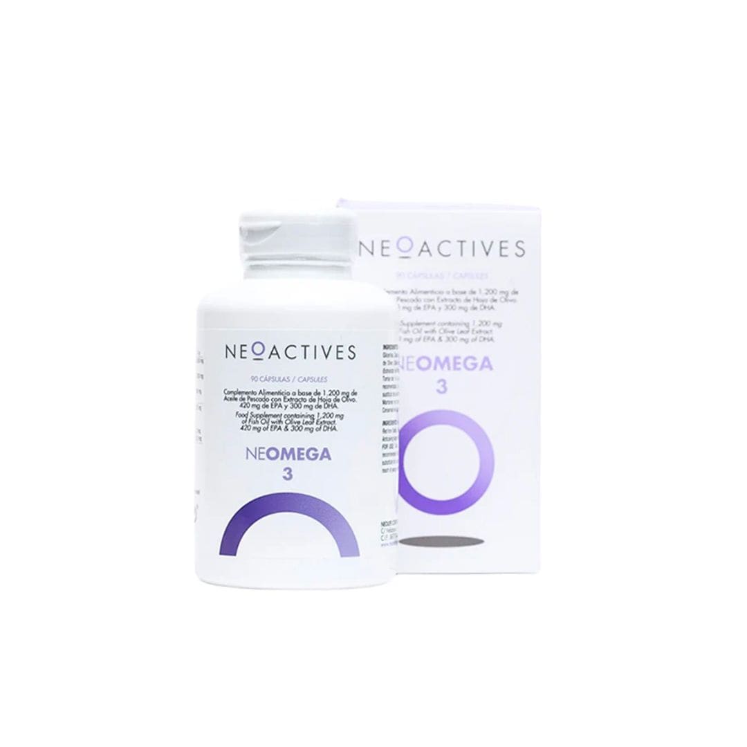 NeOmega 3 de Noactives (48,95 €). Mejora el bienestar cardiovascular, ayuda a disminuir los niveles de triglicéridos e incrementa el colesterol bueno (HDL).