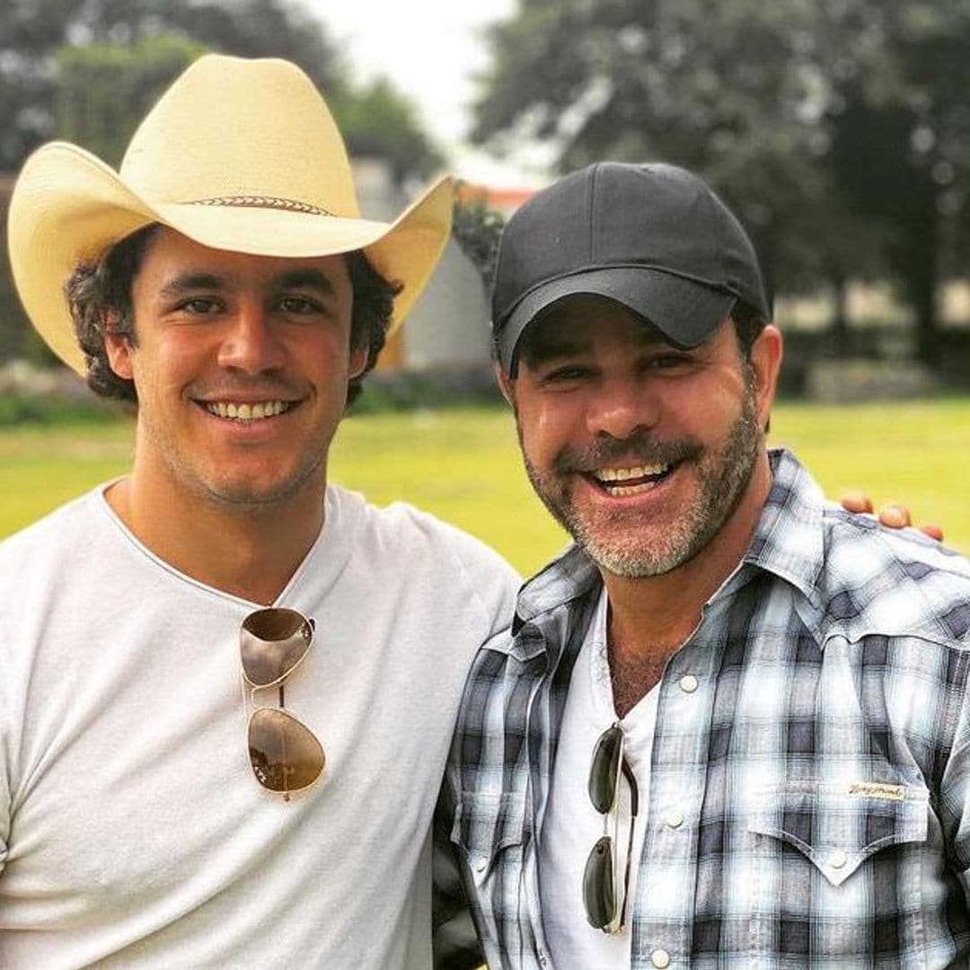 Eduardo Capetillo y su hijo comparten créditos por primera vez en serie de Netflix