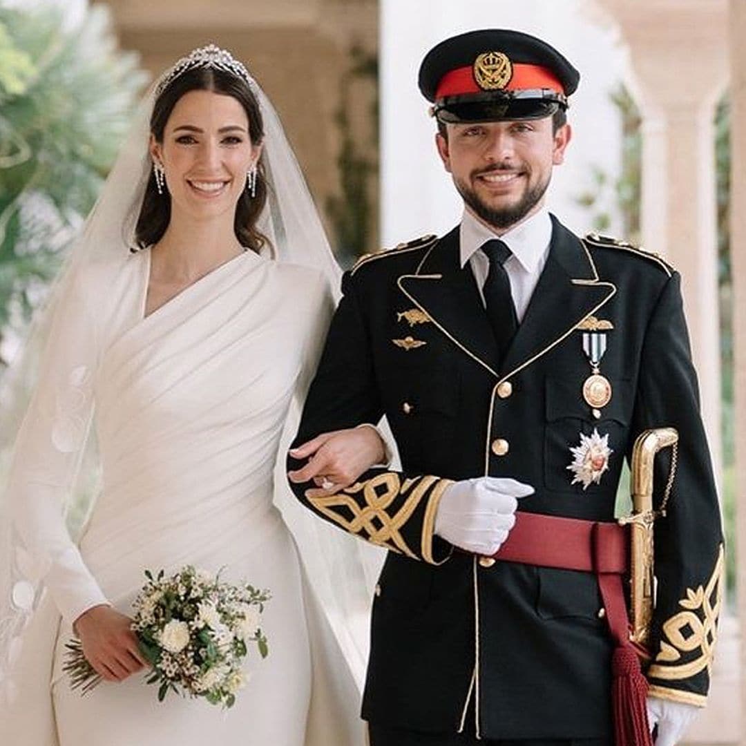 Hussein y Rajwa de Jordania esperan su primer hijo