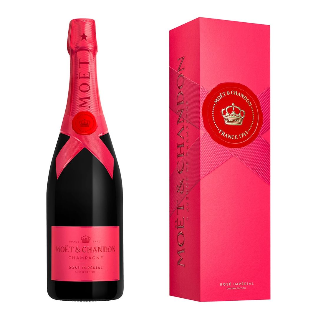 10. Moët Rosé, seducción en cada burbuja