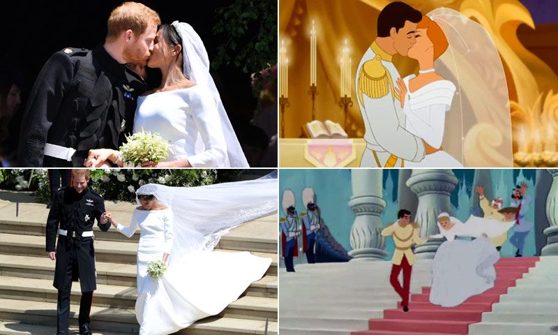 El cuento de hadas se hizo realidad con la boda del príncipe Harry y Meghan Markle