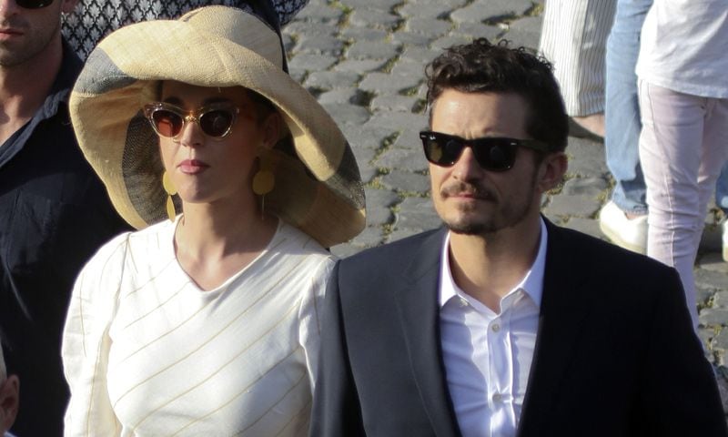 Katy Perry publica por error un simpático mensaje privado para Orlando Bloom
