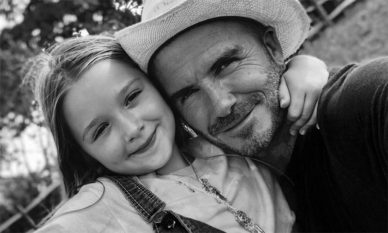 El detalle con el que Harper Beckham ha vuelto a derretir a su padre