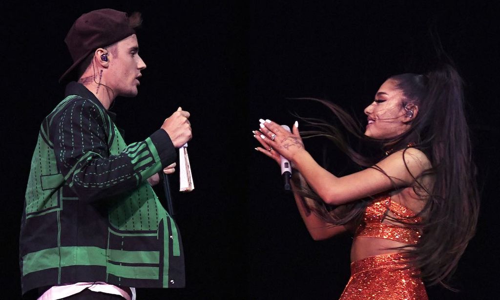 Justin Bieber vuelve a subirse al escenario de la mano de Ariana Grande ¡con sorpresa incluida!